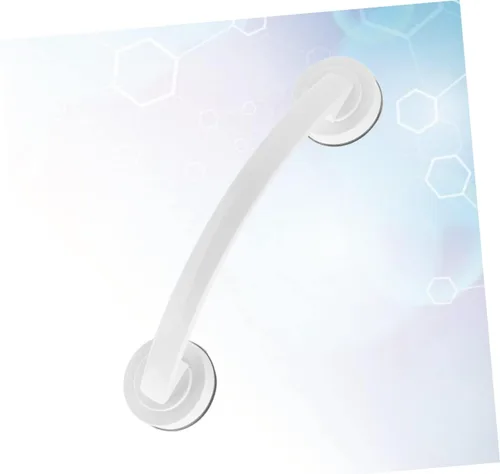 Vista 8 de jojofuny Barra de seguridad montada en la pared para adultos mayores reposabrazos fuerte para baño, ducha e inodoro diseño para áreas húmedas