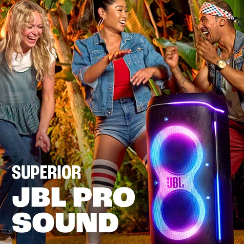 Vista 2 de JBL PartyBox 720 - Altavoz de fiesta alimentado por batería, color negro