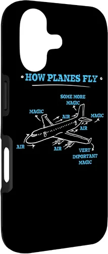 Vista 3 de Regalo de avión para pilotos y nerds de aviación - Funda Wie para iPhone 17