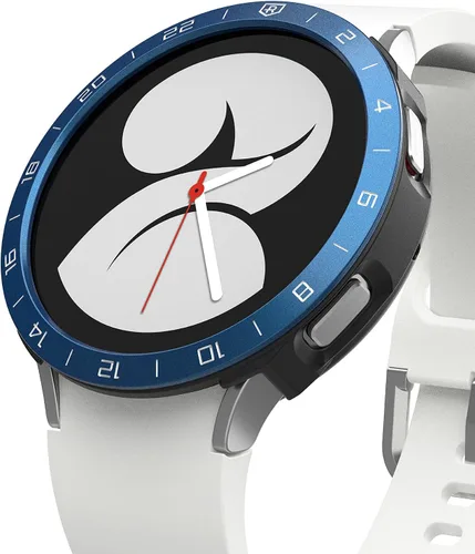 Vista 10 de Ringke [Deportes aéreos + estilo bisel] Compatible con Samsung Galaxy Watch 4 de 1.575 pulgadas, funda flexible de poliuretano termoplástico a