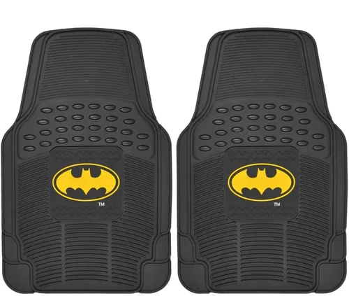 Vista 9 de BDK Warner Bros DC Comics Armored Superman Todo Tipo de Clima, Tapetes de Goma Resistente Universal para Coche, Agarre Antideslizante, 2 Piezas