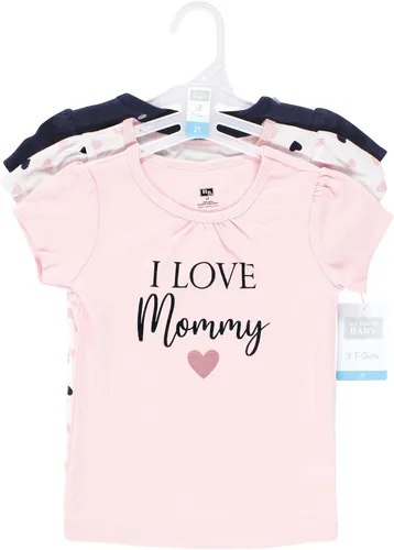 Vista 2 de Hudson Baby Camisetas unisex de manga corta para bebé