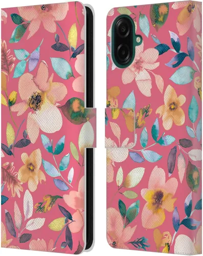 Vista 81 de Head Case Designs Officially Licensed Ninola Butterfly Nature Spring Floral Leather Wallet Case Compatible with Samsung Galaxy A07 4G