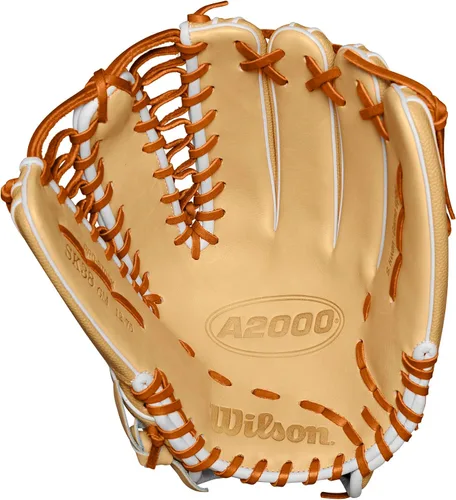 Vista 3 de Wilson Guantes de béisbol A2000® de otoño 2024 Rubia/Blanco
