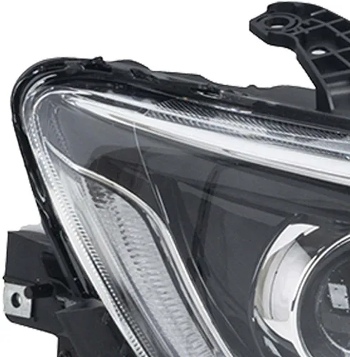 Vista 2 de Faro halógeno sin LED DRL para Chrysler Pacifica 2017 2018 2019 2020 lado del pasajero