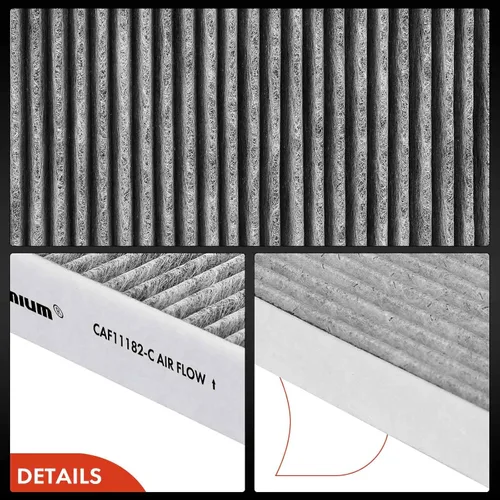 Vista 7 de A-Premium Filtro de aire de motor y cabina de 2 piezas con carbón activado compatible con Honda Civic 2016-2022 2.0L