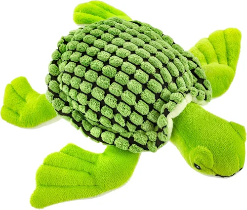 Vista 3 de Giftable World Langosta de pana de peluche para mascotas de 9 pulgadas con chirriante y arruga