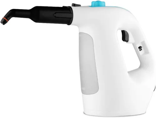 Vista 2 de CGOLDENWALL Limpiador de vapor Máquina de limpieza a alta temperatura a presión de mano sin productos químicos para limpieza de pisos, cocina Blanco