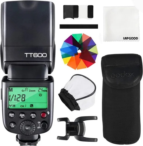 Vista 9 de Godox TT600 2.4G Flash Speedlite para cámaras Canon Nikon Pentax Olympus Fujifilm Panasonic Pentax