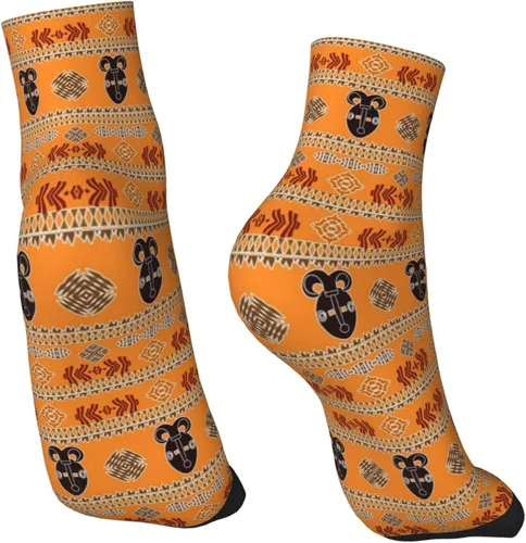 Vista 4 de DKJlitter Unisex Ankle Socks, Padded Athletic Quarter Socks Fashion Running Casual Socks
