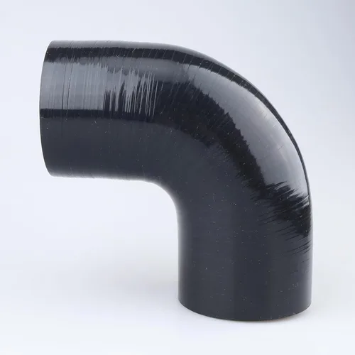 Vista 11 de AC PERFORMANCE ID 1.1" (28mm), Acoplador de codo de 90 grados, longitud de la pierna 3.5" (90mm), grosor de la pared 0.18" (4.5mm), 3 capas
