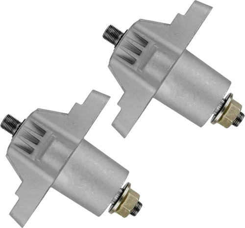 Vista 7 de Caltric Conjunto de 2 husillos compatible con MTD compatible con Cub Cadet compatible con Troy Bilt 918-0142 618-0142 918-0138 618-0138