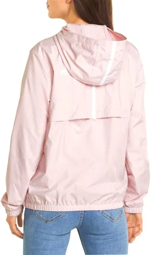 Vista 2 de PUMA Mujeres Essentials Sólido Cortavientos Casual Atlético Ropa de abrigo Casual Aislado - Rosa
