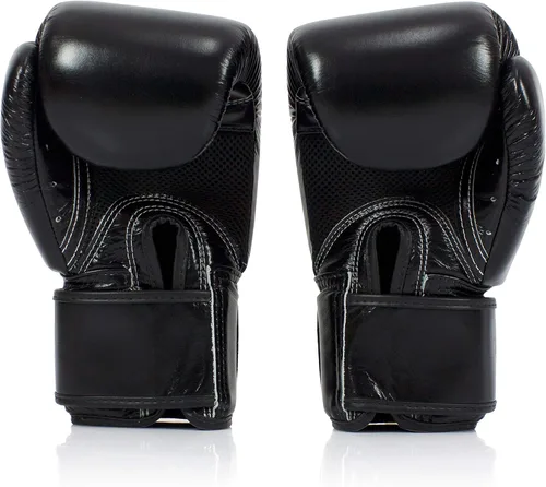 Vista 2 de Fairtex BGV1BR - Guantes de boxeo transpirables de Muay Thai para hombres, mujeres, niños Guantes de MMA, kickboxing, gimnasio, entrenamiento