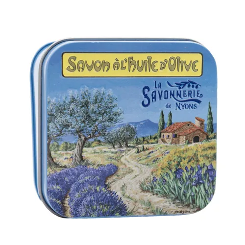 Vista 2 de Lata de jabón de paisaje provenzal 3.5 oz