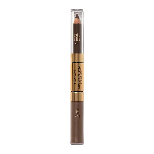 Vista 19 de Revlon ColorStay - Lápiz y gel para cejas Fantasy, 001 rubio ceniza This brow product features a powder-soft pencil and a clear shaping gel to