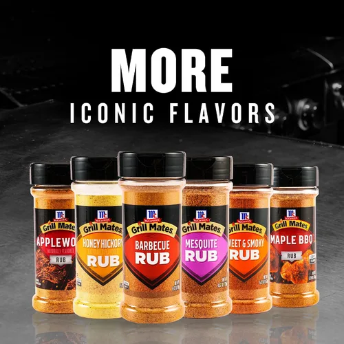 Vista 18 de McCormick Grill Mates Barbecue Rub, 6 oz