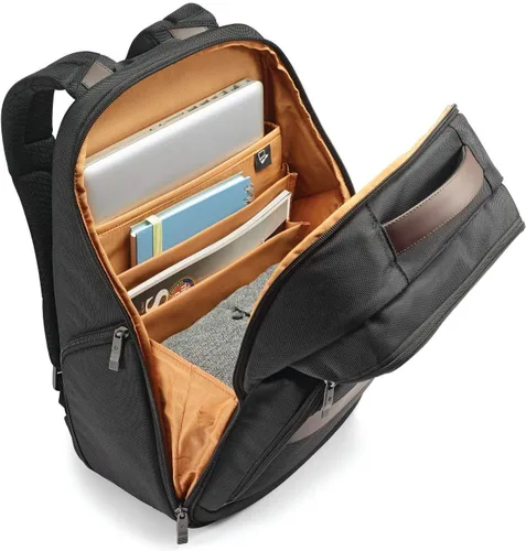 Vista 2 de Samsonite Mochila de negocios Kombi, Negro/Marrón, Mochila de negocios Kombi