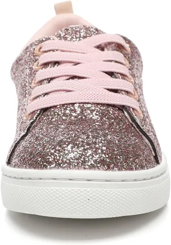 Vista 4 de Bernal Zapatos deportivos con purpurina brillante para niñas, zapatos para caminar para niñosniños, zapatos casuales para la escuela