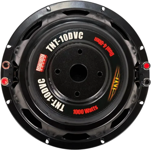 Vista 4 de Earthquake Sound TNT-10DVC Subwoofer de 10 pulgadas con doble bobina de voz de 4 ohmios