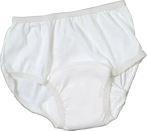 Vista 4 de Calzones reutilizables para incontinencia para mujer, pequeños, 1 unidad