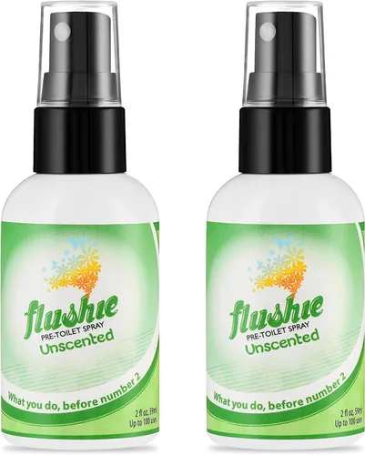 Vista 12 de Flushie - Aerosol preinodoro para desodorante de olores de inodoro... (lavanda, paquete de 2)