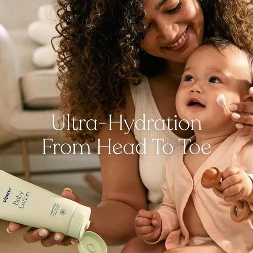 Vista 6 de Pipette Dúo de Lavado y Loción Sin Fragancia, Paquete de 2, Champú para Bebés Sin Fragancia y Gel de Baño, Loción Sin Perfume para Recién Nacidos