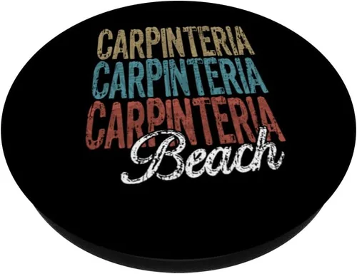 Vista 2 de CARPINTERIA BEACH Beach Three Tone Palm PopSockets Swappable PopGrip