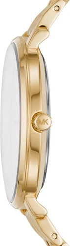 Vista 2 de Michael Kors Pyper - Reloj de acero inoxidable para mujer, con correa de acero, cuero o silicona