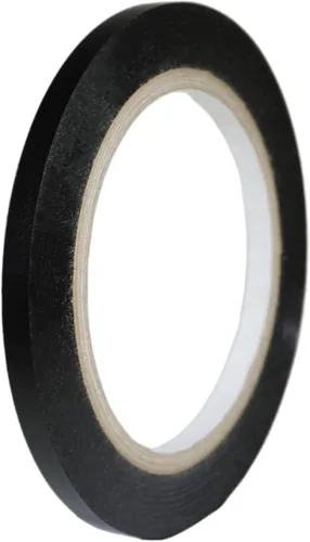 Vista 79 de T.R.U. - Cinta de vinilo de color para hacer líneas finas en la pista de baile. 36 yardas. CVT-536. 13 colores disponibles, negro