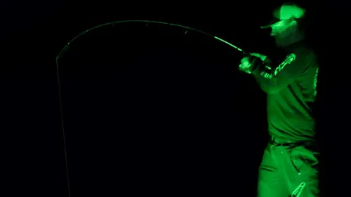 Vista 4 de Green Blob Outdoors Nueva Luz de Pesca Submarina de 110 Voltios para Muelles, LED con Temporizador de Fotocélula y Control Remoto, Luz Atrayente