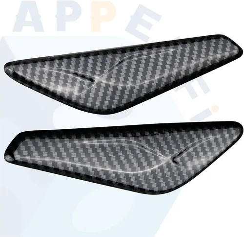 Vista 5 de Guardabarros delantero de fibra de carbono para el lado izquierdo del conductor y el lado derecho del pasajero, compatible con BMW X3 F25 X4 F26