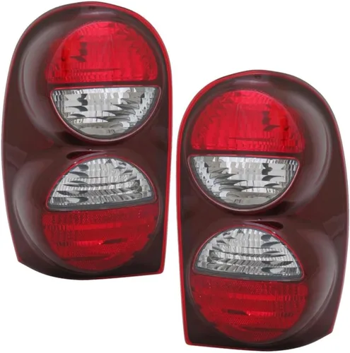 Vista 2 de CarLights360 Par de luces traseras para Jeep Liberty 2005-2007 CH2800158 CH2801158 CH2801158 – reemplaza a 55157061AC/AD/AE, 55157060AC/AD/AE Lado