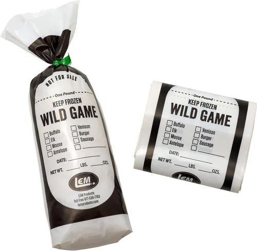 Vista 4 de LEM Bolsa de polietileno Wild Game de 1 Ib - 25