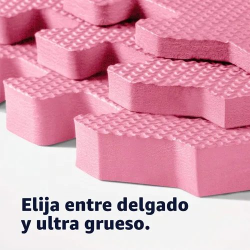 Vista 9 de We Sell Mats - Baldosas multiusos de espuma EVA con un grosor de 0.5 pulgadas, alfombrillas entrelazadas para gimnasios de interior y para el hogar