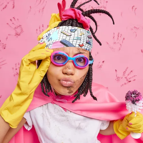 Vista 5 de 4 pañuelos para la cabeza con estampado retro de los años 80, bandana de neón para yoga, deportes, fiestas, accesorios para el cabello para mujeres