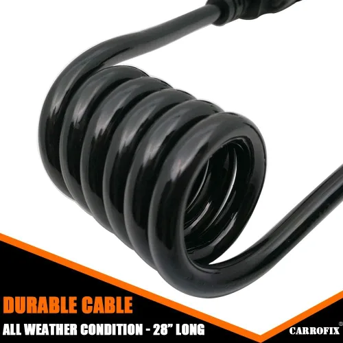 Vista 3 de Arnés de extensión de enchufe para tráiler de 4 cables