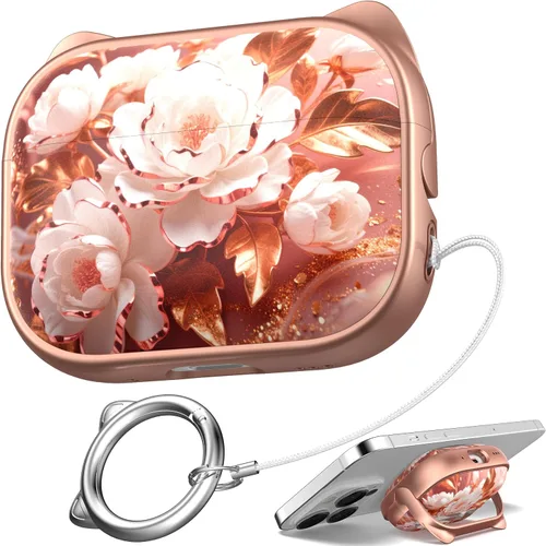 Vista 17 de Funda para Estuche de Airpods Pro de 2ª/1ª Generación, Compatible con Estuche de Airpods Pro de 2ª Gen Puerto de Carga USB C, Funda Suave