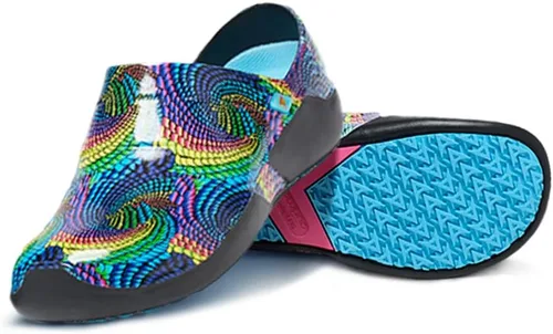 Vista 6 de Anywear Srangel Zapatos de servicio de salud y alimentación para Mujer Artfully Abstract