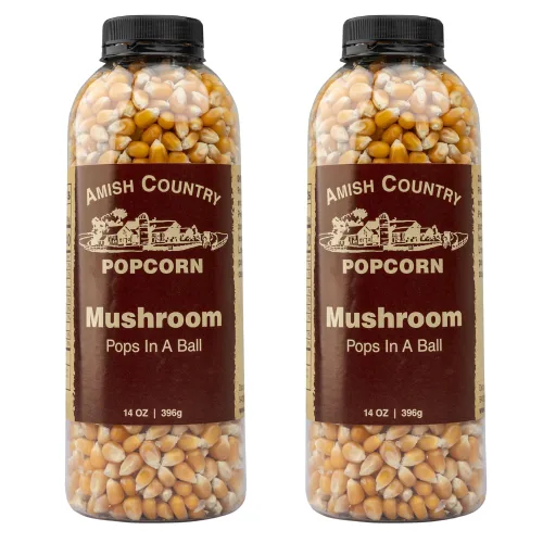 Vista 10 de Amish Country Popcorn Núcleos de hongos de 1 libra Anticuado, sin OMG y sin gluten (bolsa de 1 libra)