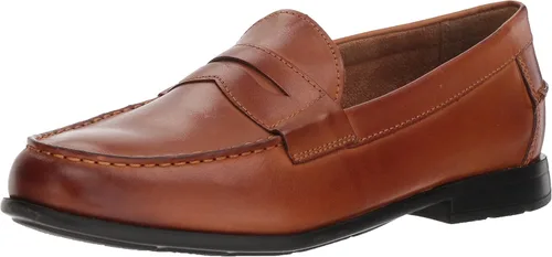 Vista 7 de Nunn Bush Drexel Moc Toe Penny Mocasines con tecnología KORE Walking Comfort Negro
