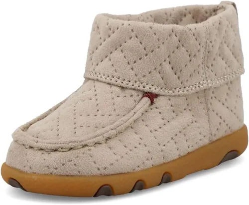 Vista 11 de Twisted X Zapato de conducción chukka para bebé Beige multicolor