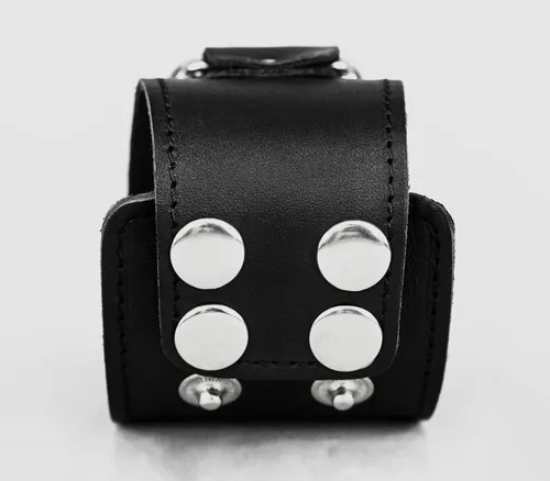 Vista 6 de Correa de cuero cosida ancha compatible con Apple Watch de 1.496 in 1.575 in 1.614 in 1.654 in 1.732 in 1.772 in 1.811 in 1.929 in, hecho a mano UA