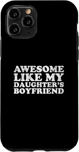 Vista 29 de Awesome Like My Two Daughters Boyfriend Funny Mom Dad Parent Case for iPhone 16