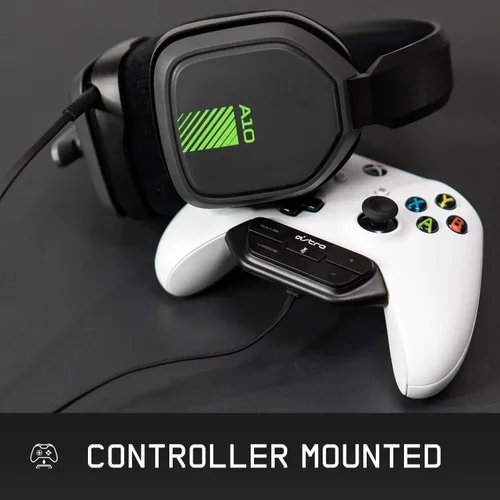 Vista 3 de ASTRO Gaming A10 - Auriculares para Xbox OneNintendo Switch PS4PC y Mac con cable de 0138 in y micrófono de pluma por Logitech - Paquete a granel