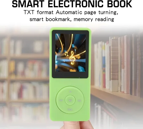 Vista 6 de Reproductor de MP3/MP4, reproductor de música con capacidad de memoria de 8 GB, MP3 portátil de alta fidelidad sin pérdidas con pantalla de 1.8
