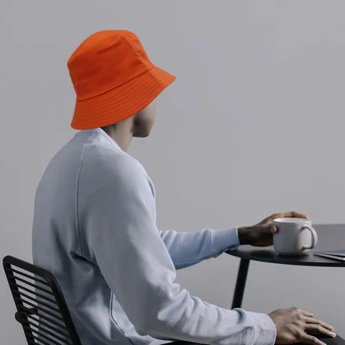 Vista 6 de NPJY Sombrero de pescador para mujeres y hombres, gorra de pesca de algodón para el sol