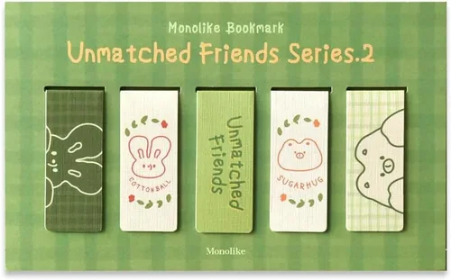 Vista 15 de Monolike Marcadores magnéticos Befriend A, juego de 5