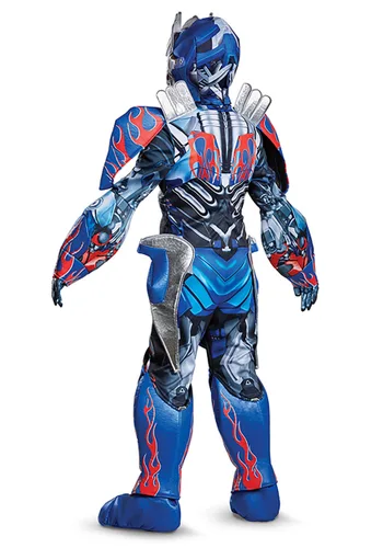 Vista 6 de Disfraz de Optimus Prime Prestige para niños Multicolor
