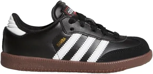 Vista 2 de adidas Samba Classic Soccer Shoe Kid Negro/Blanco